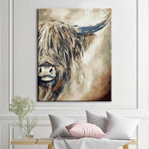 Painting by Numbers Scottish Highland Cattle Shipping from DE